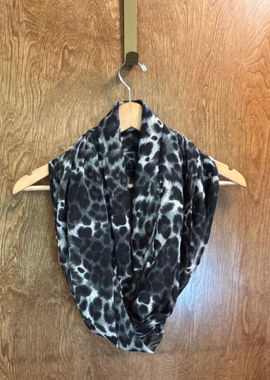 Leopard Print Infinity Scarf